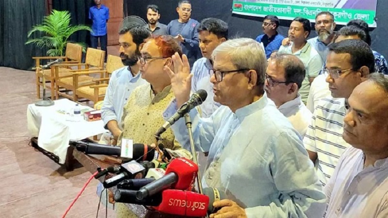 ত্রয়োদশ নির্বাচনেই নির্ধারিত হবে দেশের ভবিষ্যৎ: মির্জা ফখরুল